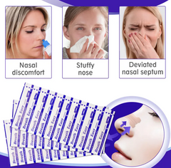 Smooth Sleep Anti-Snore Nose Stickers